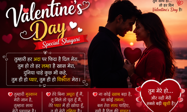 valentine's day shayri in hindi Valentine's Day