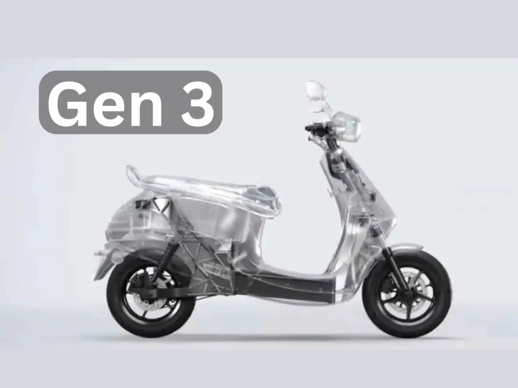 Ola Electric Gen 3 electric scooter range unveiled