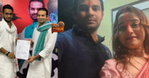 tej pratap and anushka yadav