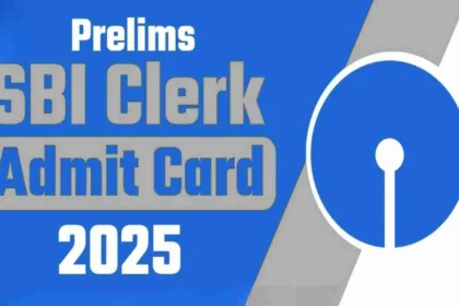 SBI Clerk Prelims Admit Card 2025