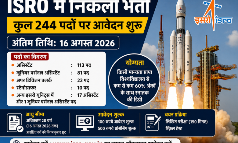 ISRO Recruitment 2026